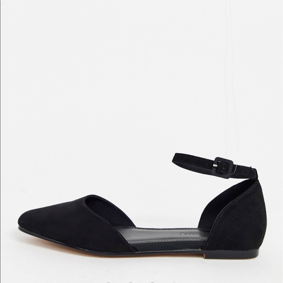 ASOS DESIGN - Lint ballet flats in black - Picture 3 of 8